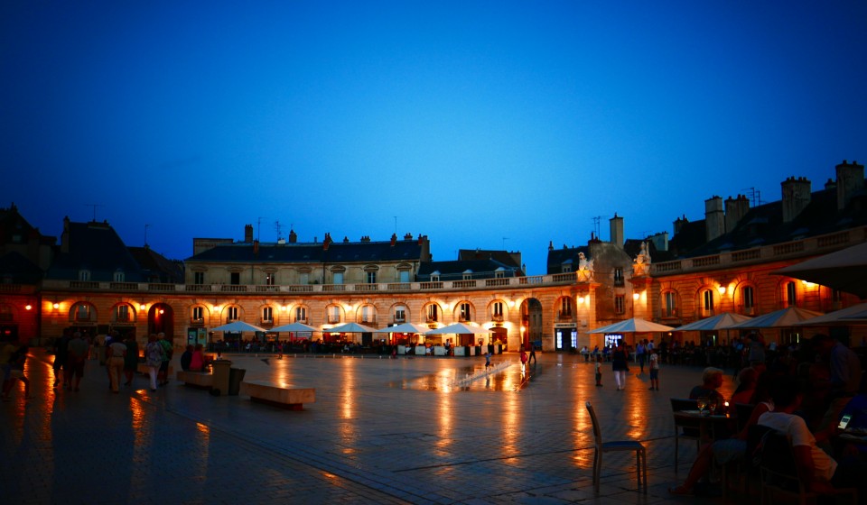 Dijon by night, Francia