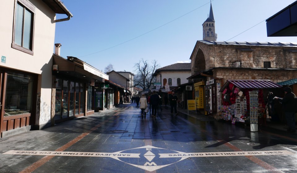 Sarajevo, oriente ed occidente